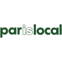 Logo de Parisislocal, initiative locale pour promouvoir Paris et ses quartiers