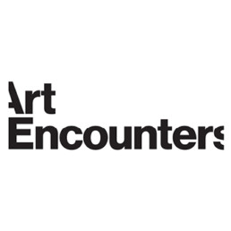 Logo d'Art Encounters, événement dédié à l'art contemporain et aux rencontres artistiques internationales